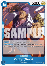 Zephyr(Navy) - ONE PIECE CARD GAME - MoxLand